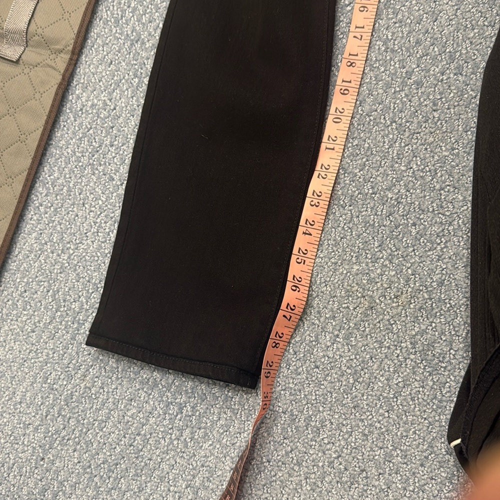 J brand straight Size 31 black jeans host pick - Picture 10 of 14